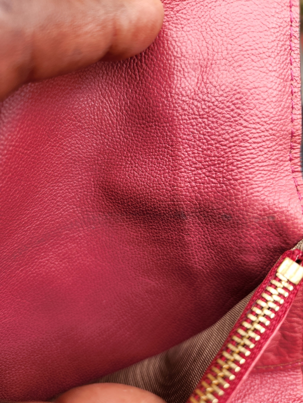 CHLOE Authentic Mauve Pink Leather Clutch with Gold-Tone Hardware - Picture 16 of 16
